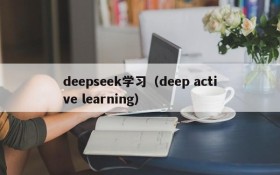 deepseek学习（deep active learning）