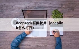 deepseek联网使用（deeplink怎么打开）