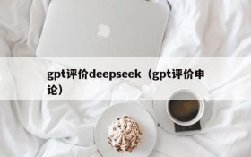 gpt评价deepseek（gpt评价申论）