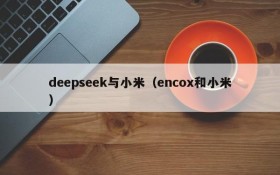 deepseek与小米（encox和小米）