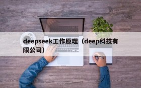 deepseek工作原理（deep科技有限公司）